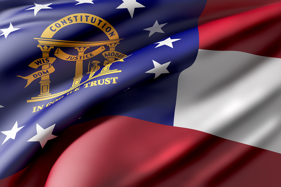 Georgia State Flag