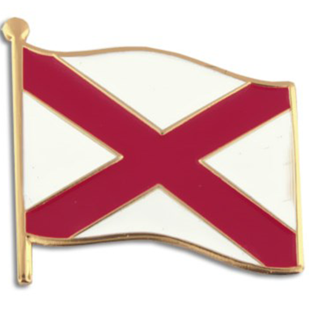 Pin-- AL. Flag, Square