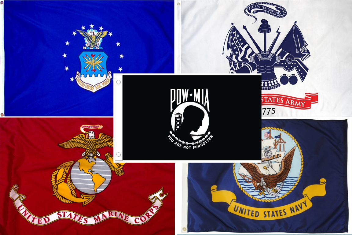 Collage - Military Flags (Medium)