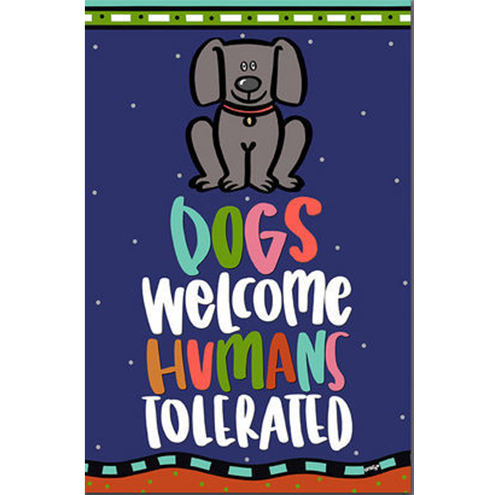 GF - ML, Dogs Welcome (square)