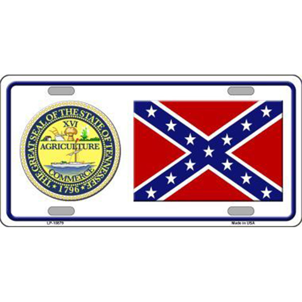 LP - TN Seal- Battle Flag, Square