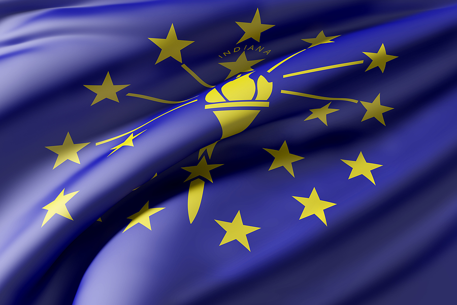 Indiana State Flag